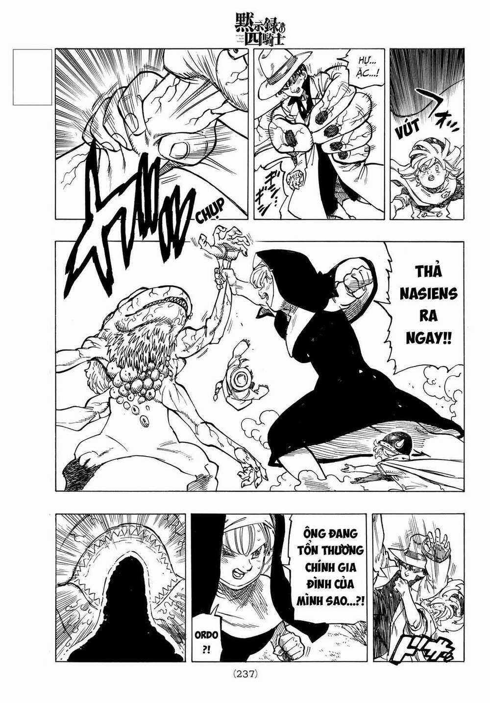 Tứ Kỵ Sĩ Khải Huyền Chapter 10: những con tim bị chà đạp trang 15