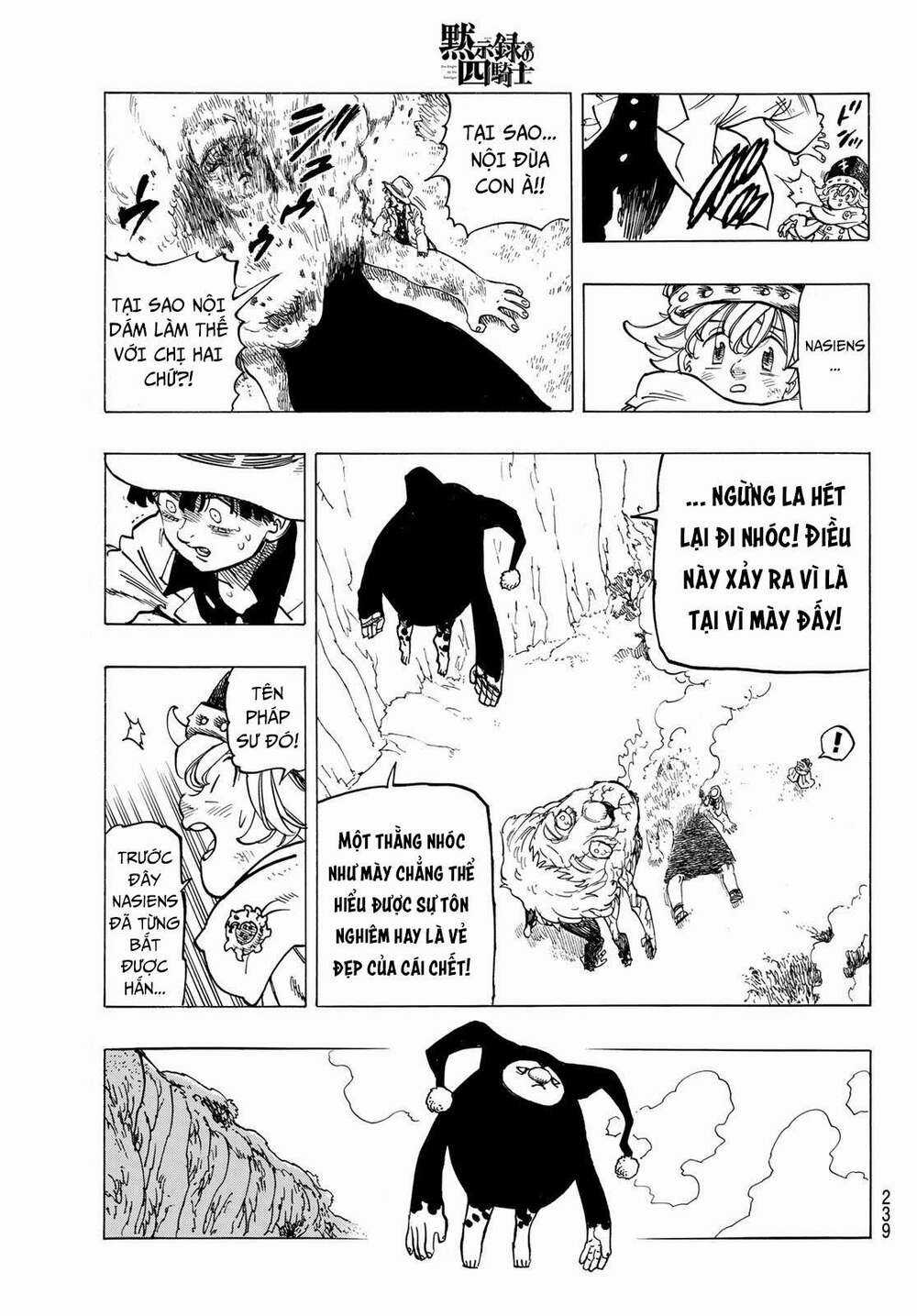 Tứ Kỵ Sĩ Khải Huyền Chapter 10: những con tim bị chà đạp trang 17