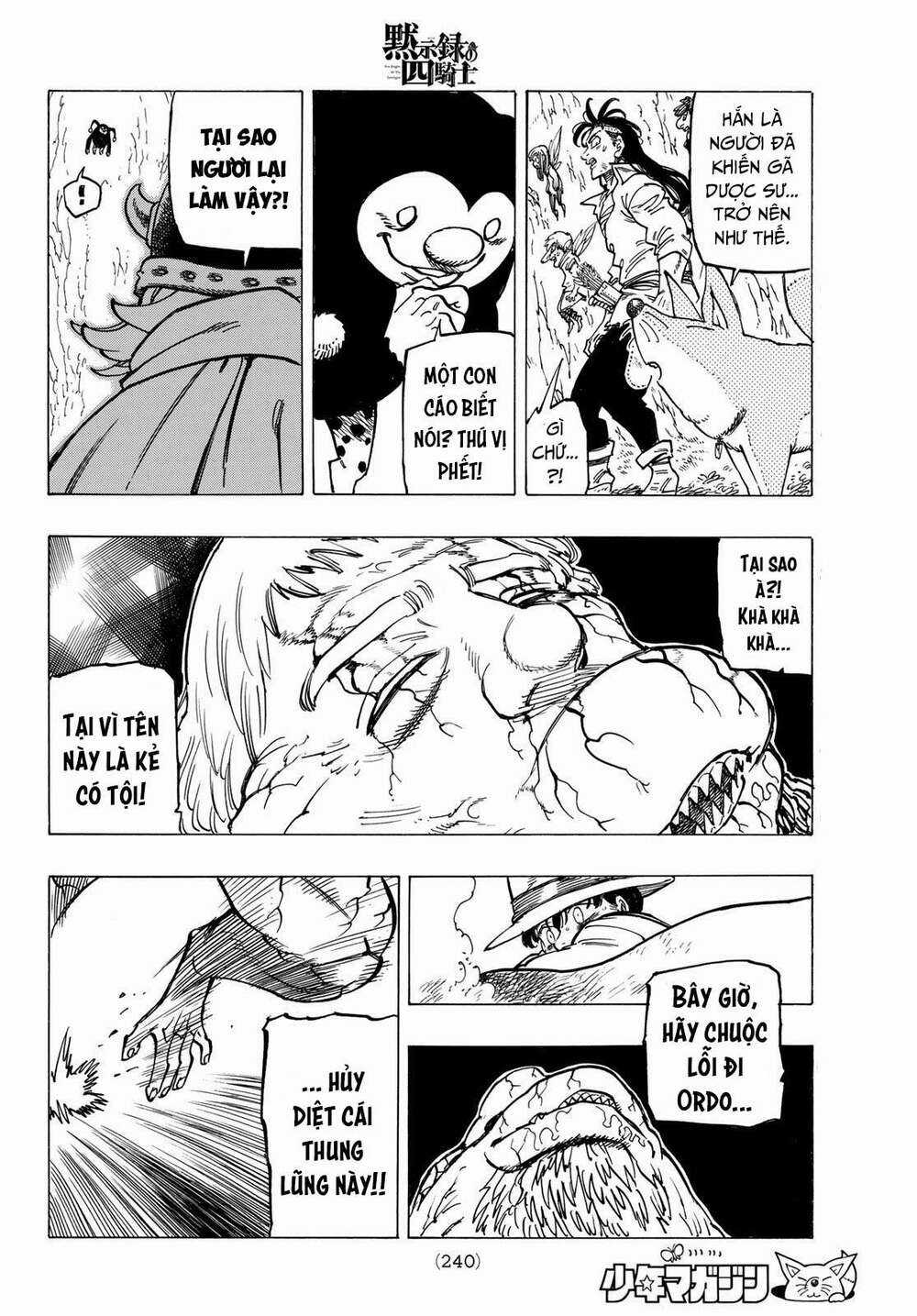 Tứ Kỵ Sĩ Khải Huyền Chapter 10: những con tim bị chà đạp trang 18