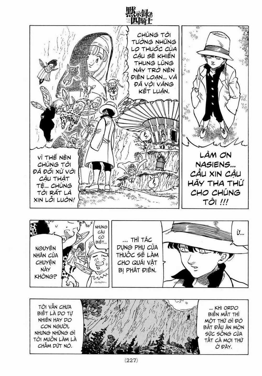 Tứ Kỵ Sĩ Khải Huyền Chapter 10: những con tim bị chà đạp trang 5