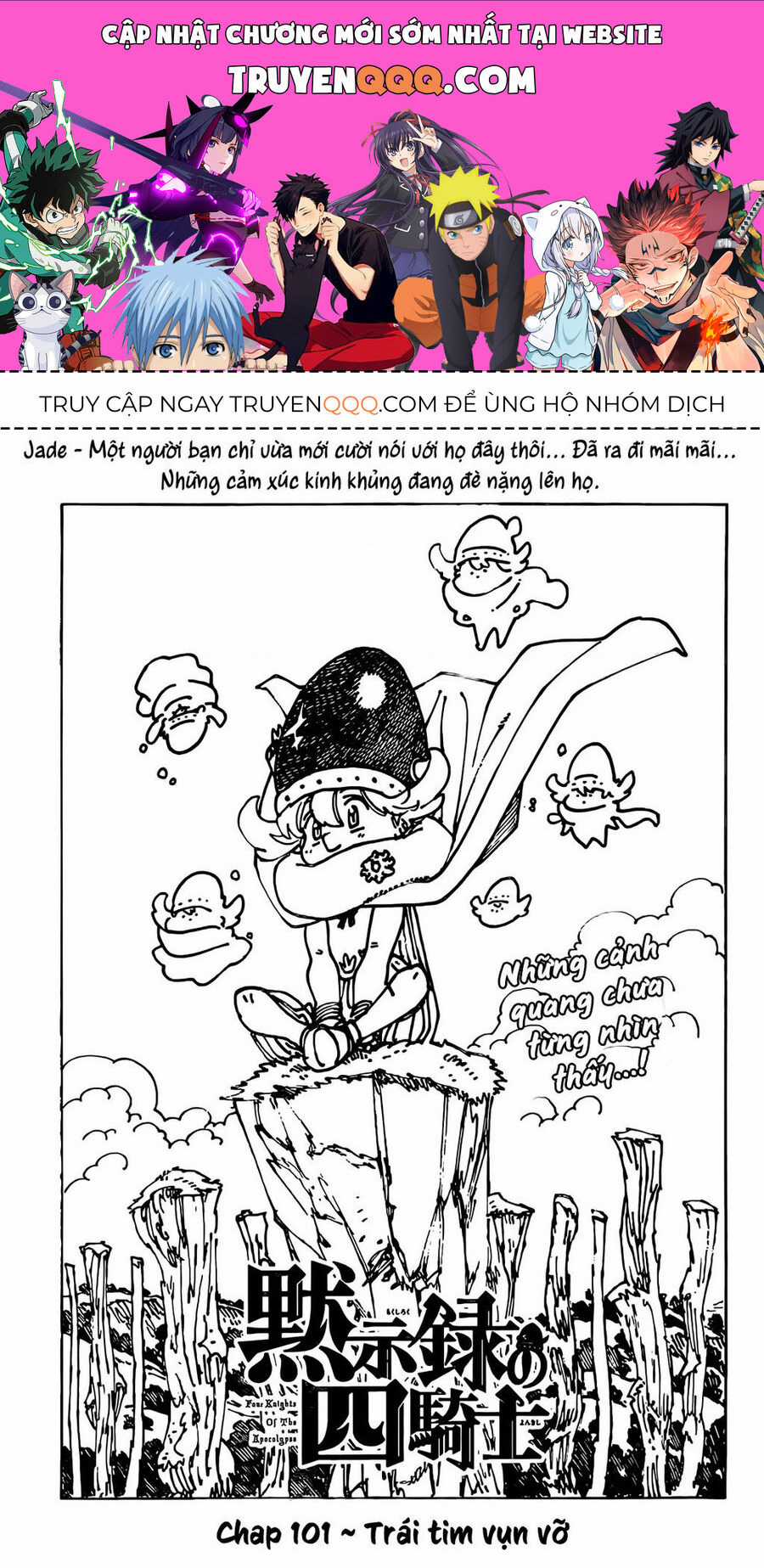 Tứ Kỵ Sĩ Khải Huyền Chapter 101 trang 0
