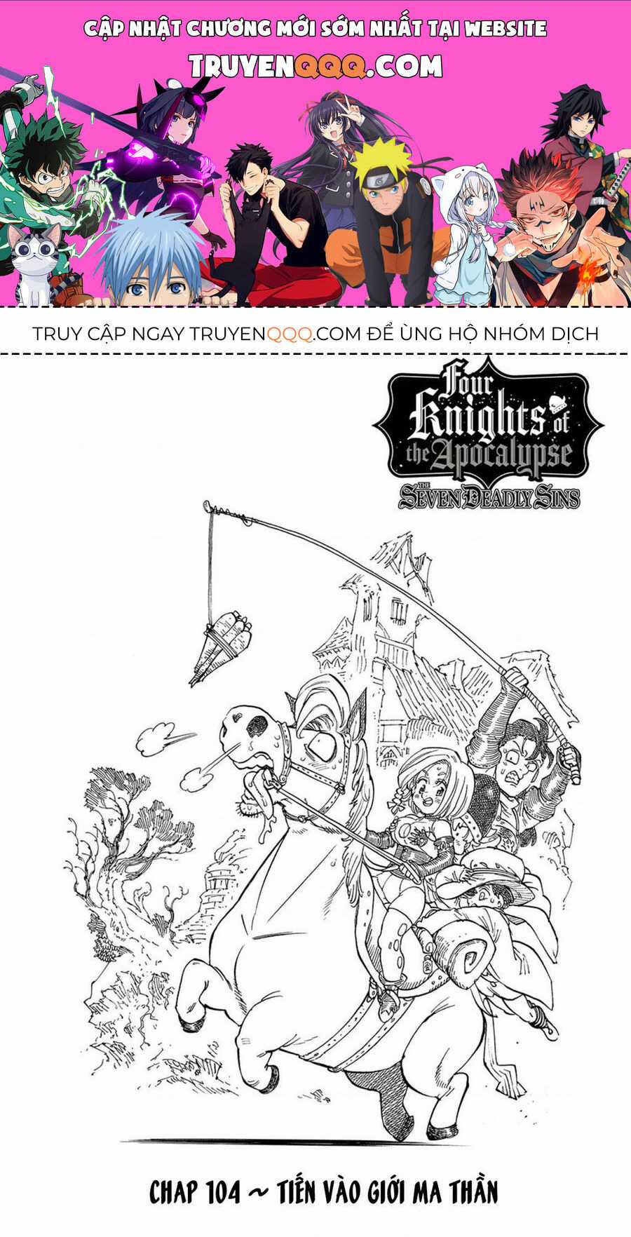 Tứ Kỵ Sĩ Khải Huyền Chapter 104 trang 0
