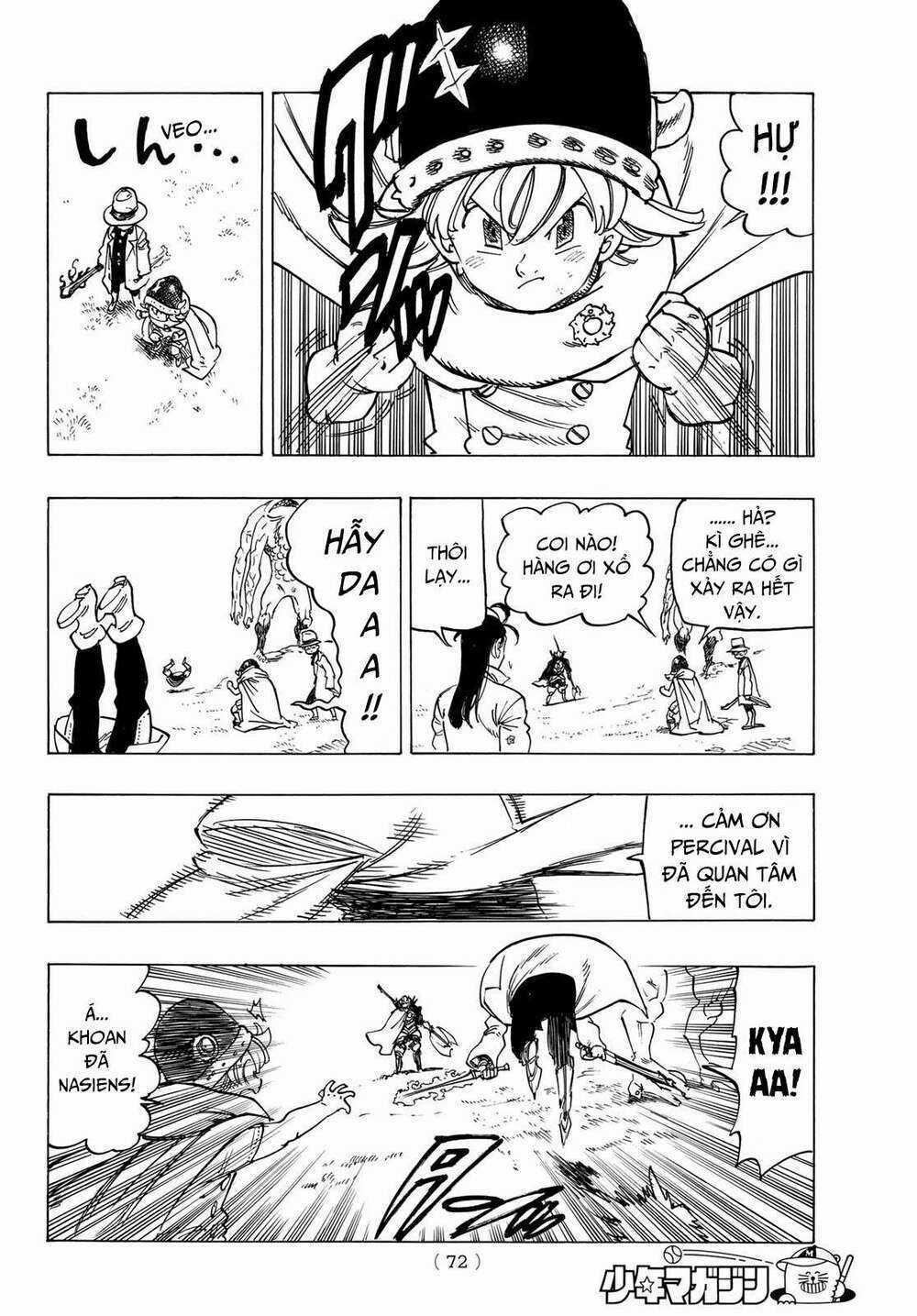 Tứ Kỵ Sĩ Khải Huyền Chapter 11: cơn thịnh nộ của Percival trang 10