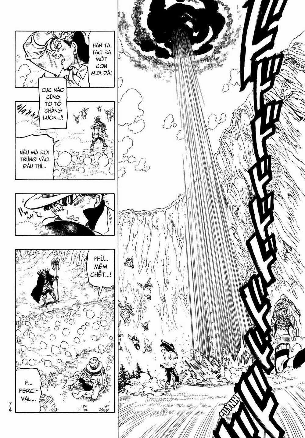 Tứ Kỵ Sĩ Khải Huyền Chapter 11: cơn thịnh nộ của Percival trang 12