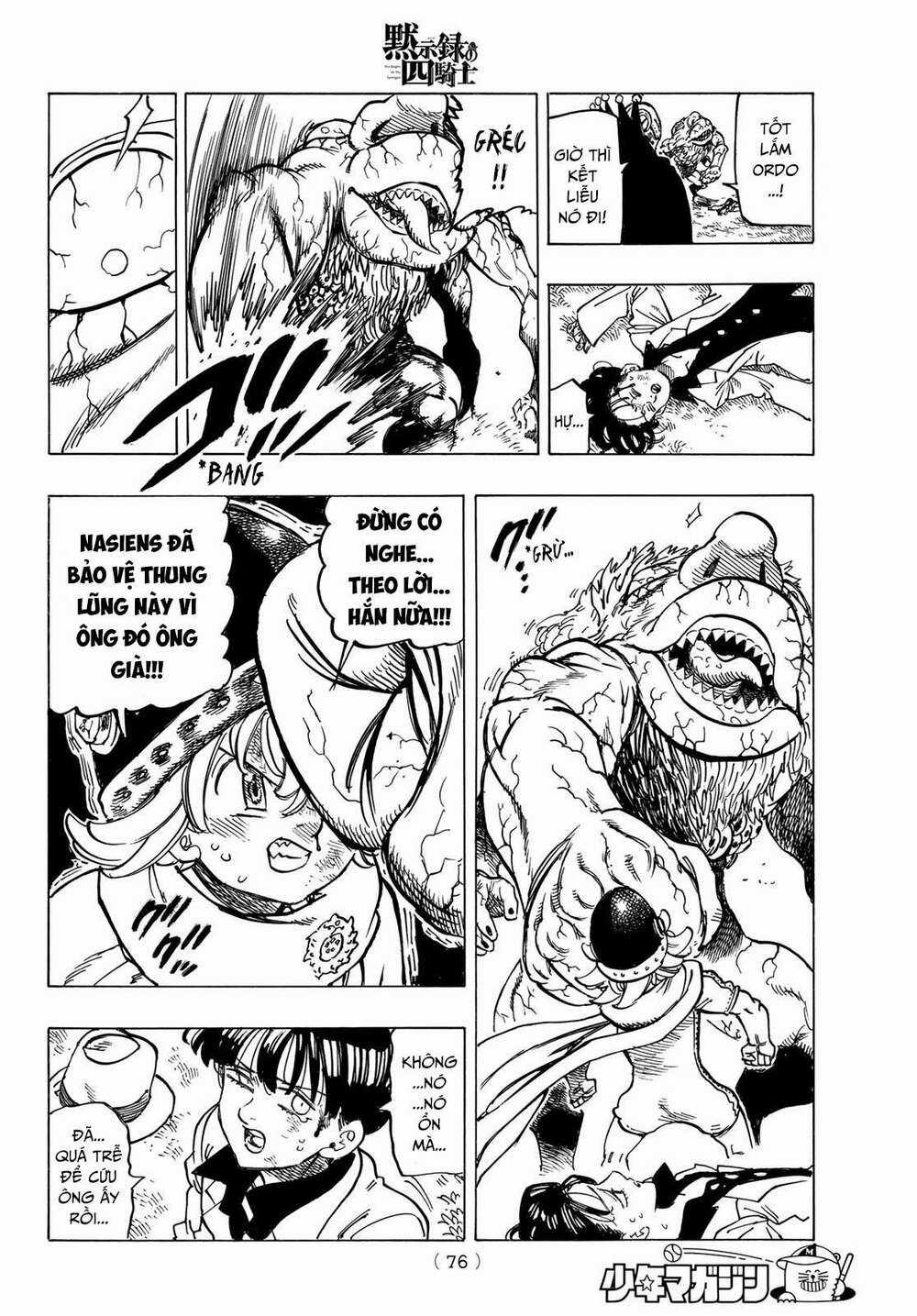 Tứ Kỵ Sĩ Khải Huyền Chapter 11: cơn thịnh nộ của Percival trang 14