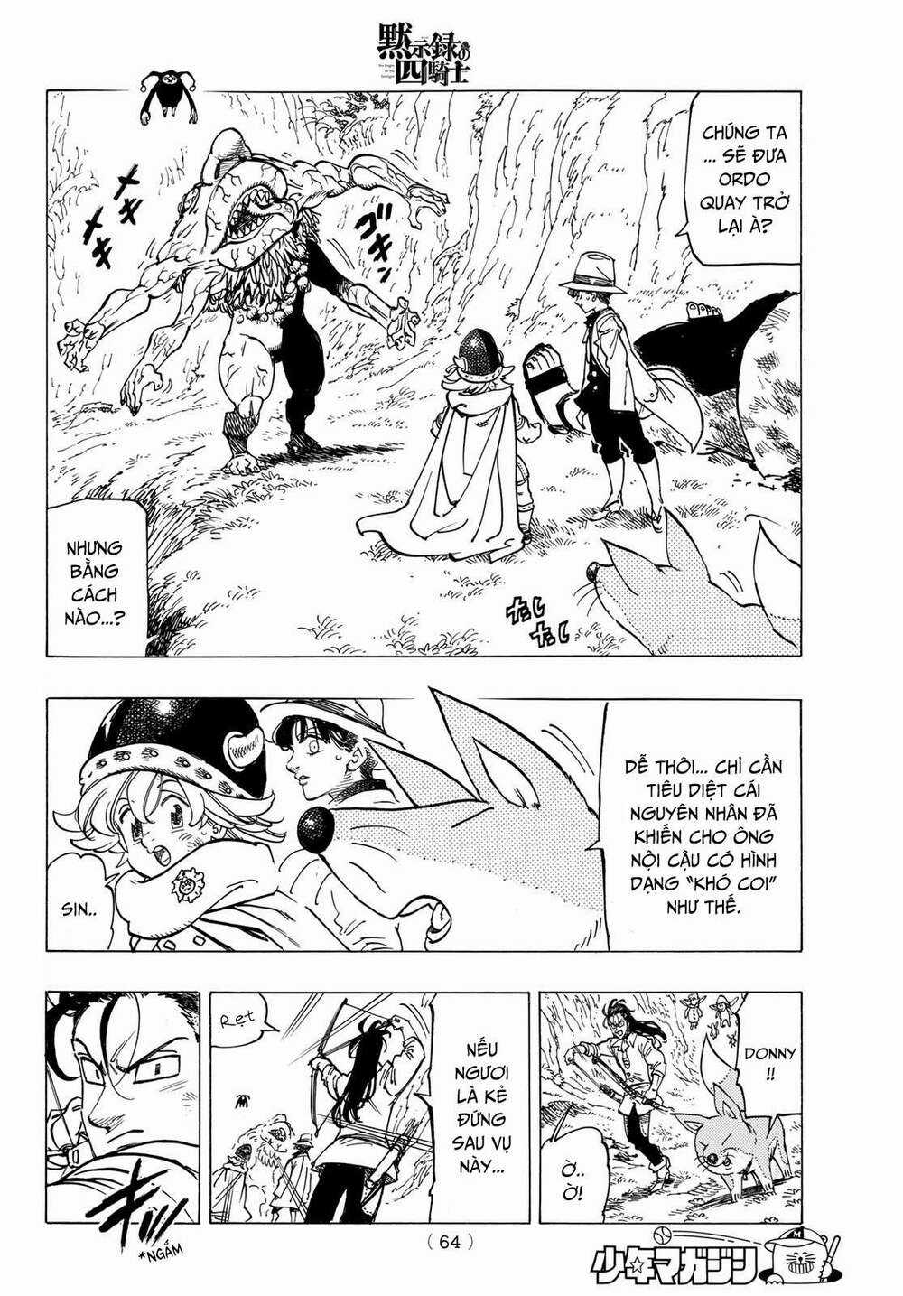 Tứ Kỵ Sĩ Khải Huyền Chapter 11: cơn thịnh nộ của Percival trang 2