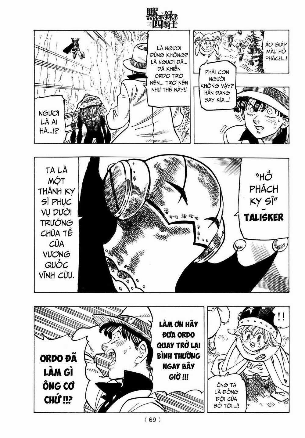 Tứ Kỵ Sĩ Khải Huyền Chapter 11: cơn thịnh nộ của Percival trang 7