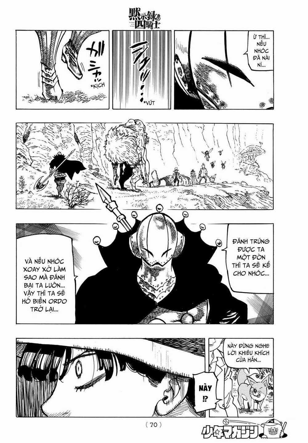 Tứ Kỵ Sĩ Khải Huyền Chapter 11: cơn thịnh nộ của Percival trang 8