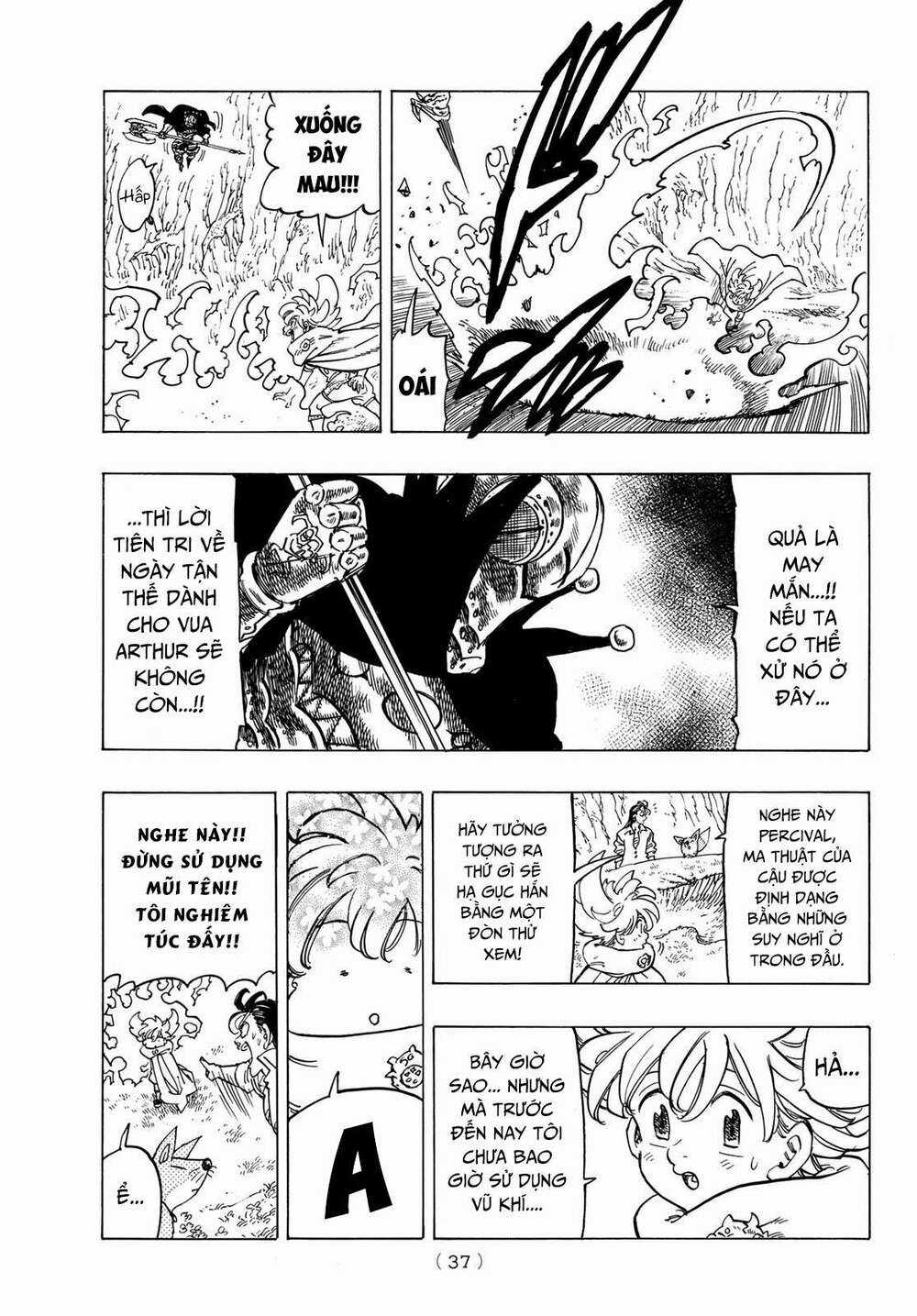 Tứ Kỵ Sĩ Khải Huyền Chapter 12 trang 21