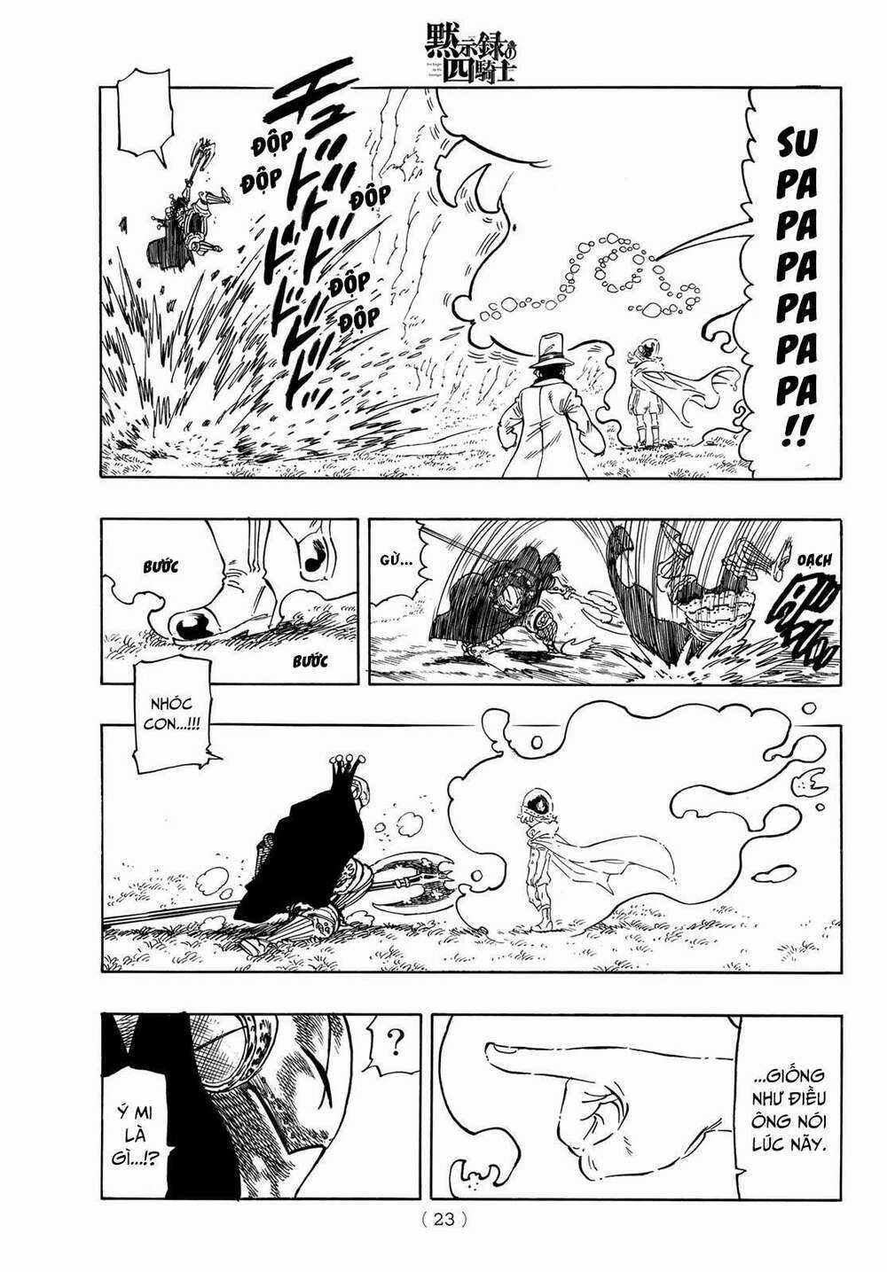 Tứ Kỵ Sĩ Khải Huyền Chapter 12 trang 7