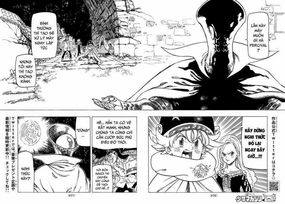 Tứ Kỵ Sĩ Khải Huyền Chapter 17: đối đầu với tà ác trang 13