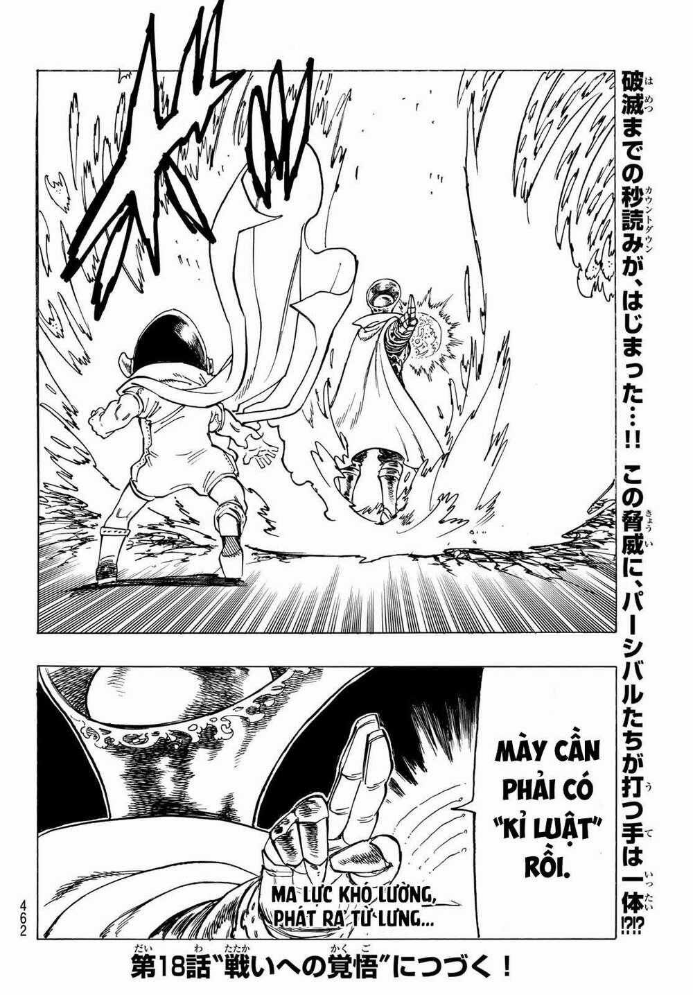 Tứ Kỵ Sĩ Khải Huyền Chapter 17: đối đầu với tà ác trang 17