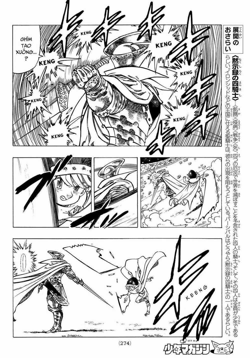 Tứ Kỵ Sĩ Khải Huyền Chapter 18: giải pháp cho trận chiến trang 9