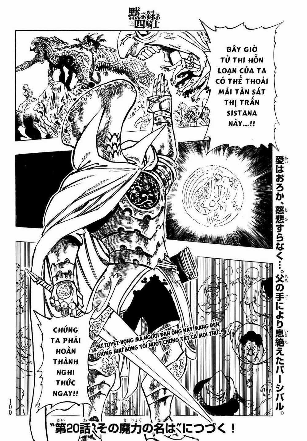 Tứ Kỵ Sĩ Khải Huyền Chapter 19: hành động của ác nhân trang 18