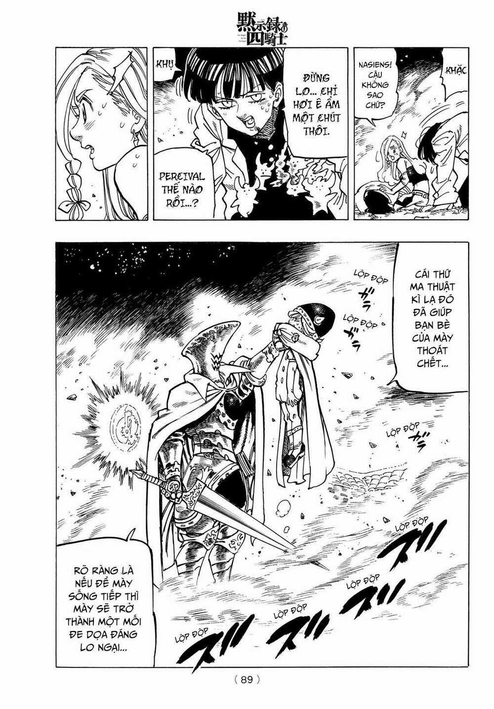 Tứ Kỵ Sĩ Khải Huyền Chapter 19: hành động của ác nhân trang 7