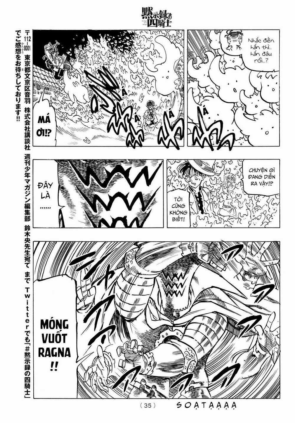 Tứ Kỵ Sĩ Khải Huyền Chapter 20: ma thuật của Percival trang 19