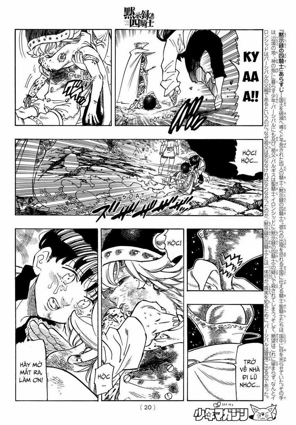 Tứ Kỵ Sĩ Khải Huyền Chapter 20: ma thuật của Percival trang 4