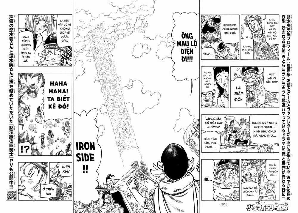 Tứ Kỵ Sĩ Khải Huyền Chapter 3: Manh mối tìm cha trang 14