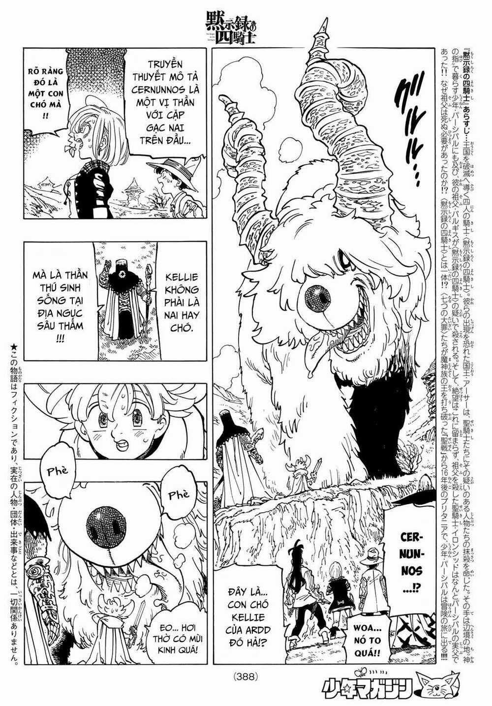 Tứ Kỵ Sĩ Khải Huyền Chapter 36: Cernunnos, ma thú thần bí trang 1