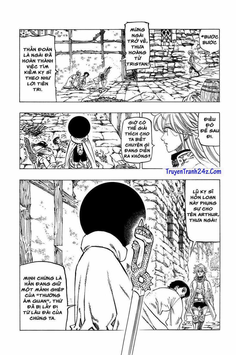 Tứ Kỵ Sĩ Khải Huyền Chapter 55 trang 1
