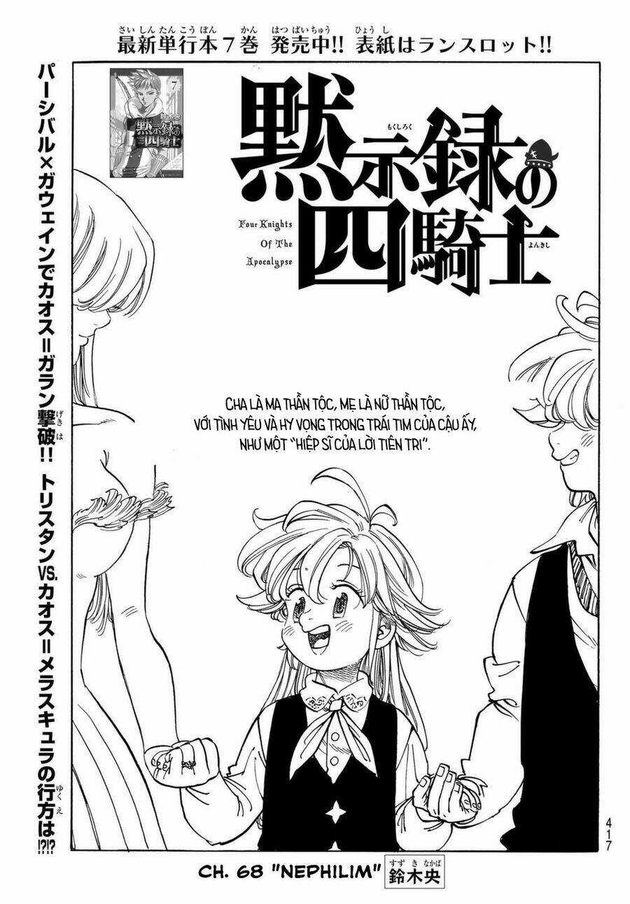 Tứ Kỵ Sĩ Khải Huyền Chapter 68 trang 0