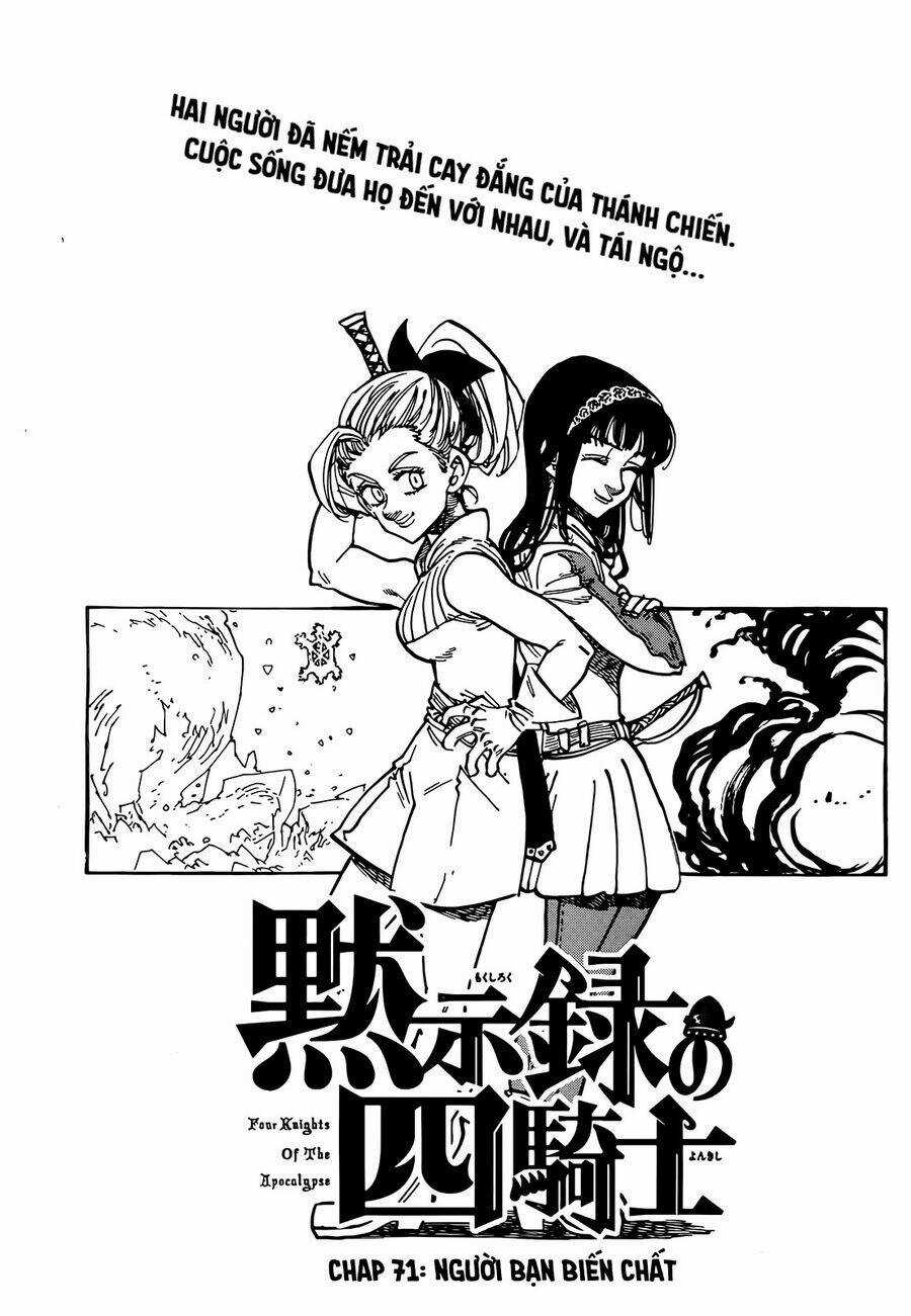 Tứ Kỵ Sĩ Khải Huyền Chapter 71 trang 1