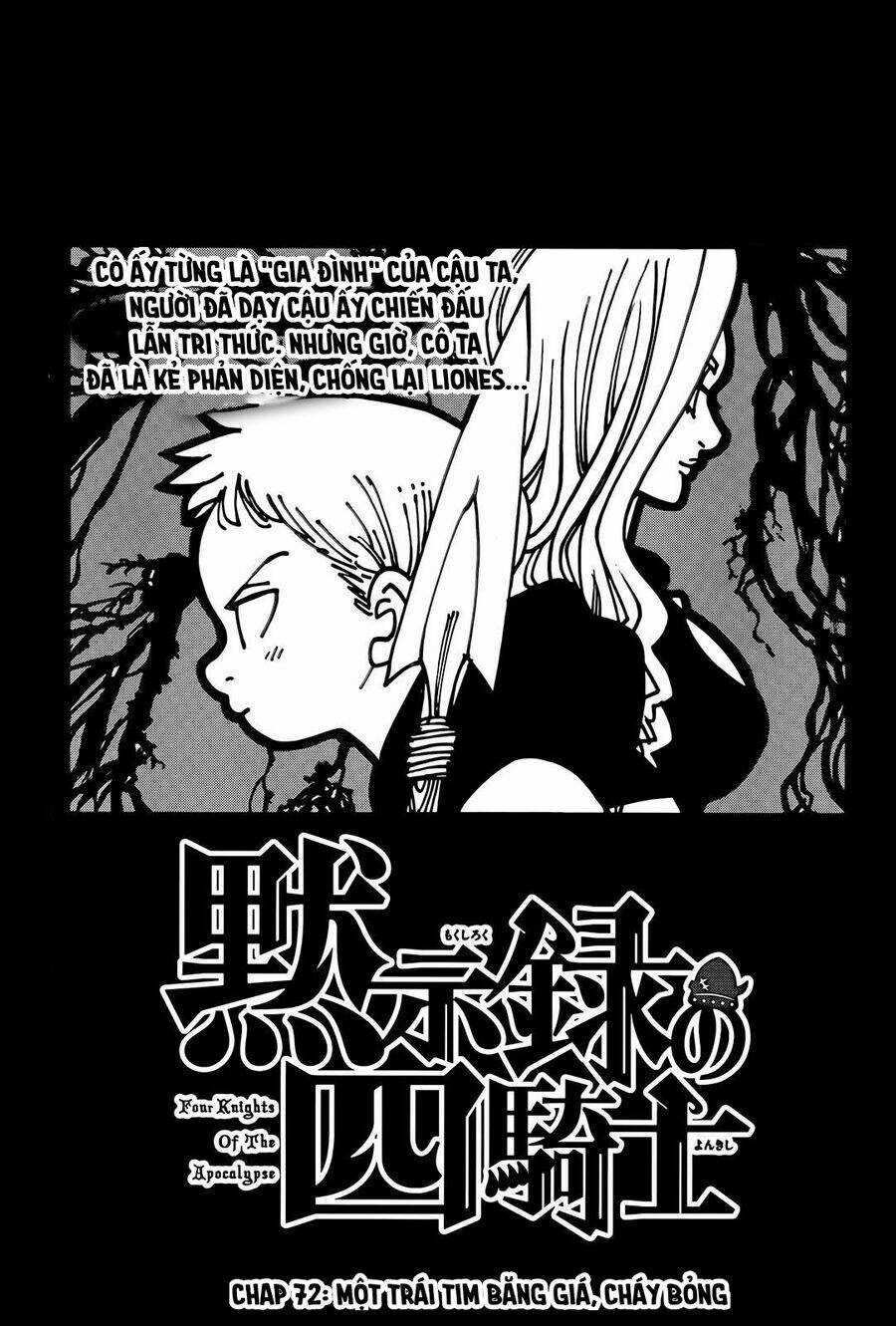 Tứ Kỵ Sĩ Khải Huyền Chapter 72 trang 1
