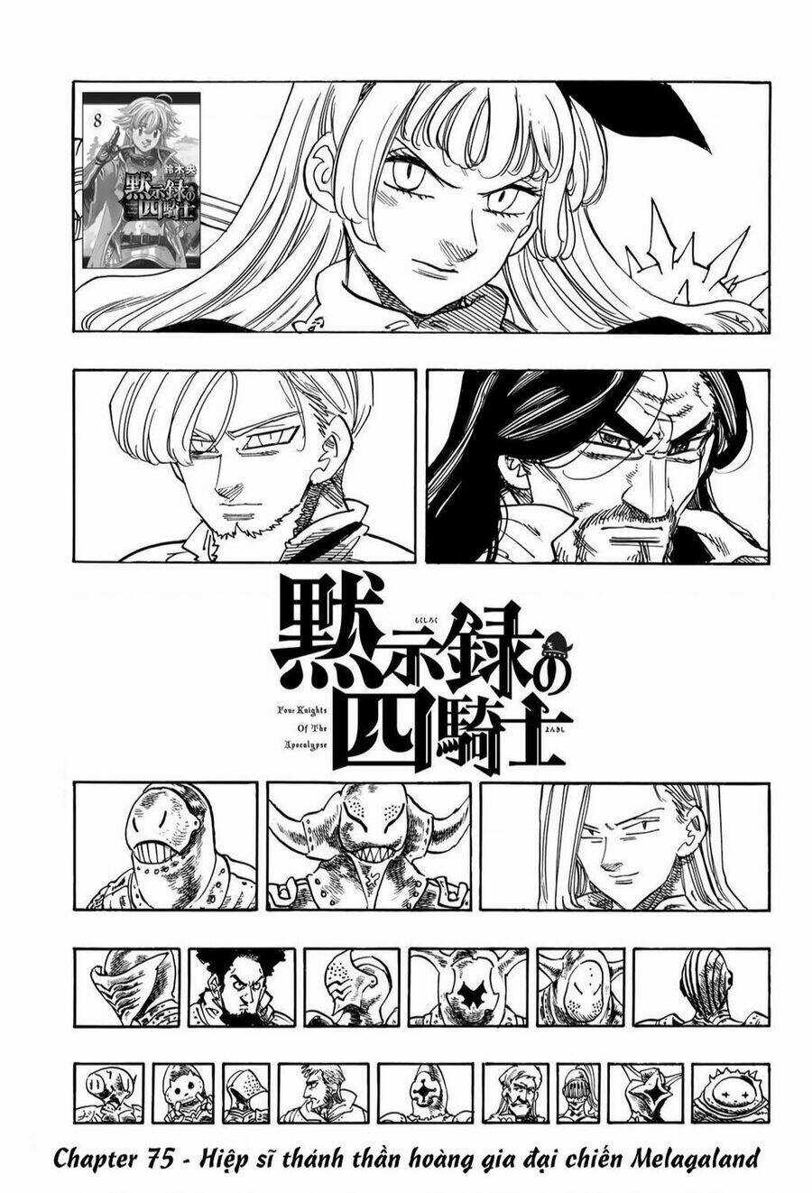 Tứ Kỵ Sĩ Khải Huyền Chapter 75 trang 0