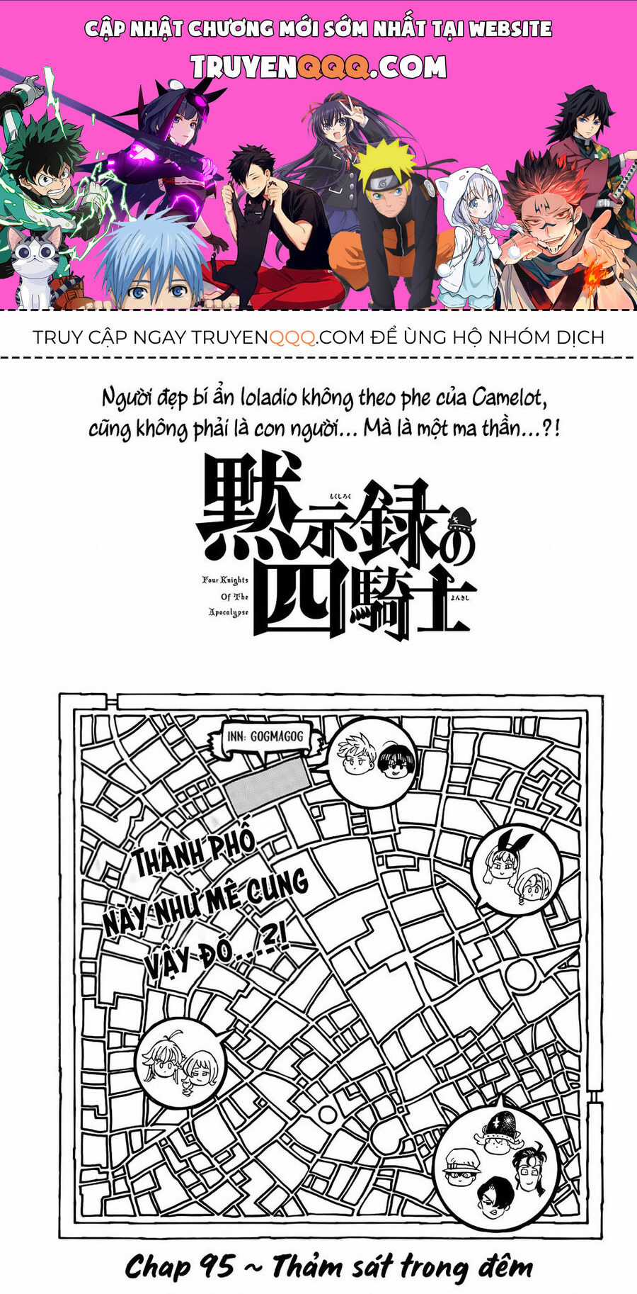 Tứ Kỵ Sĩ Khải Huyền Chapter 95 trang 0