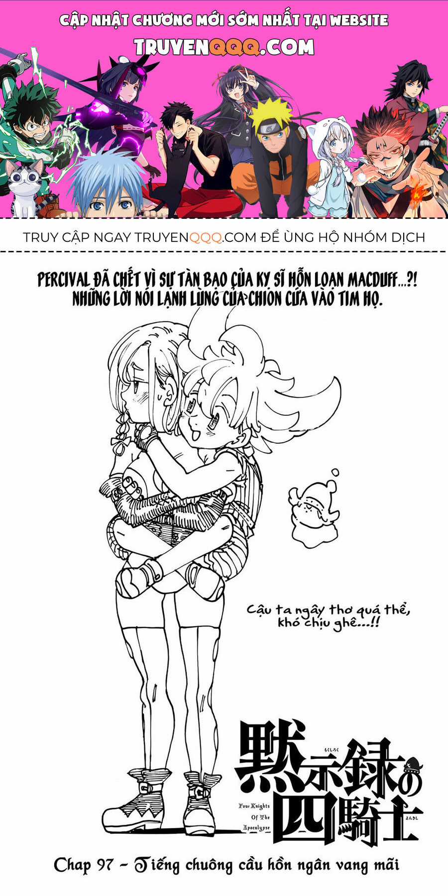 Tứ Kỵ Sĩ Khải Huyền Chapter 97 trang 0