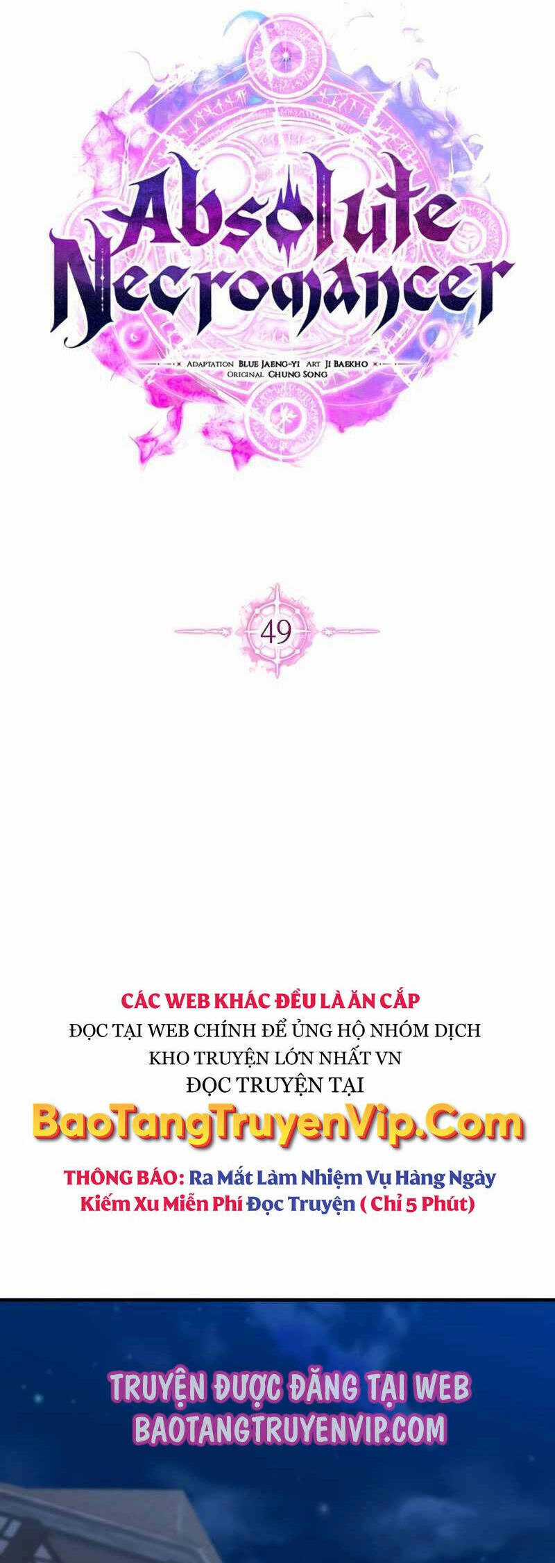 Tử Linh Sư Mạnh Nhất Chapter 49 trang 49