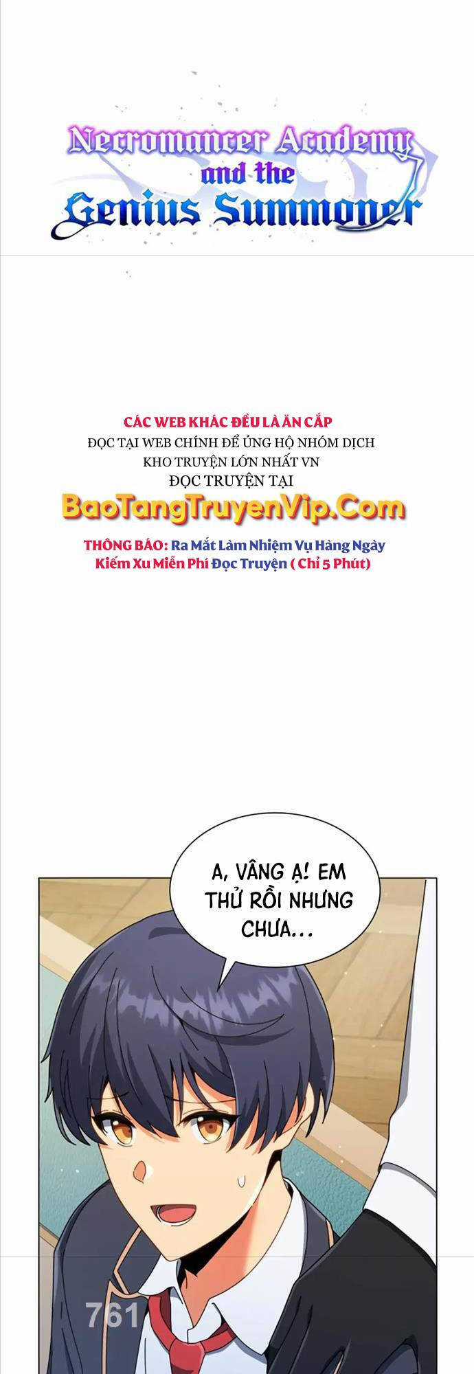Tử Linh Sư Thiên Tài Của Học Viện Chương 33 trang 2