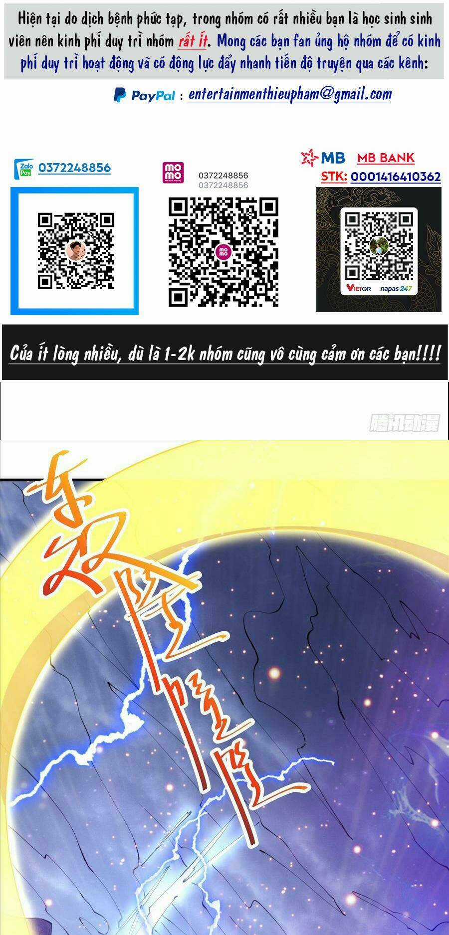 TỪ LÚC BẮT ĐẦU LIỀN VÔ ĐỊCH Chapter 18 trang 2