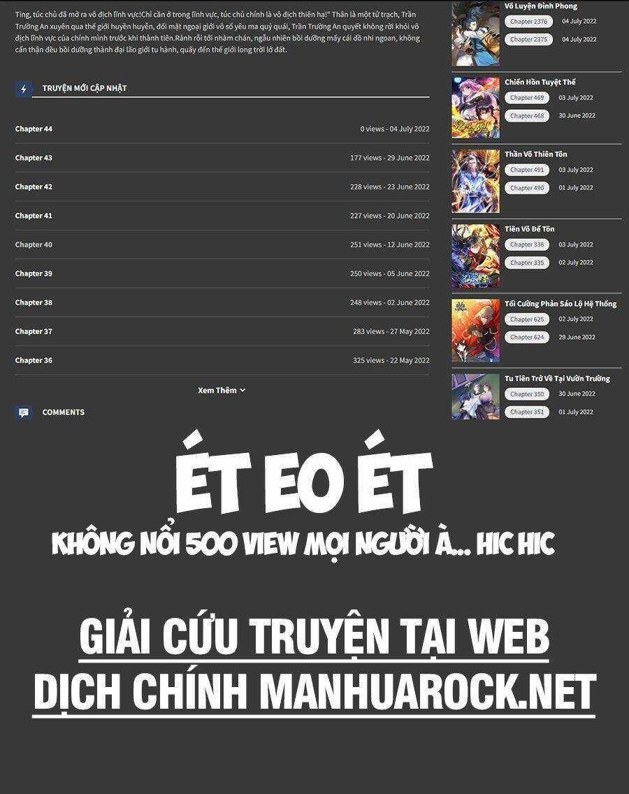 TỪ LÚC BẮT ĐẦU LIỀN VÔ ĐỊCH Chapter 49 trang 0