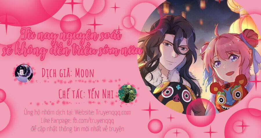 Từ Nay Nguyên Soái Sẽ Không Đến Triều Sớm Nữa Chapter 1 trang 19