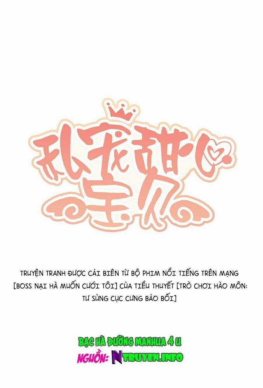 Tư Sủng Cục Cưng Bảo Bối Chapter 2 trang 2