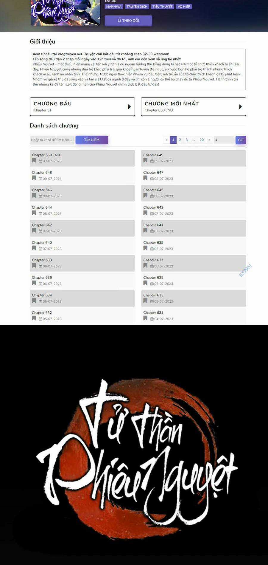 Tử Thần Phiêu Nguyệt Chapter 61 trang 14