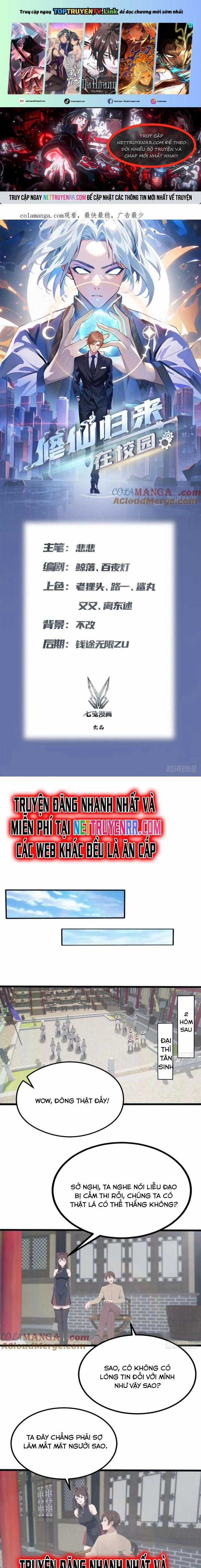 Tu Tiên Trở Về Tại Vườn Trường - Season 2 Chapter 124 trang 0