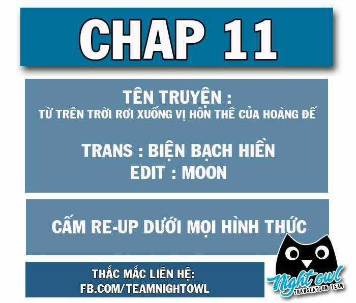 Từ Trên Trời Rơi Xuống Vị Hôn Thê Của Hoàng Đế Chapter 11 trang 1