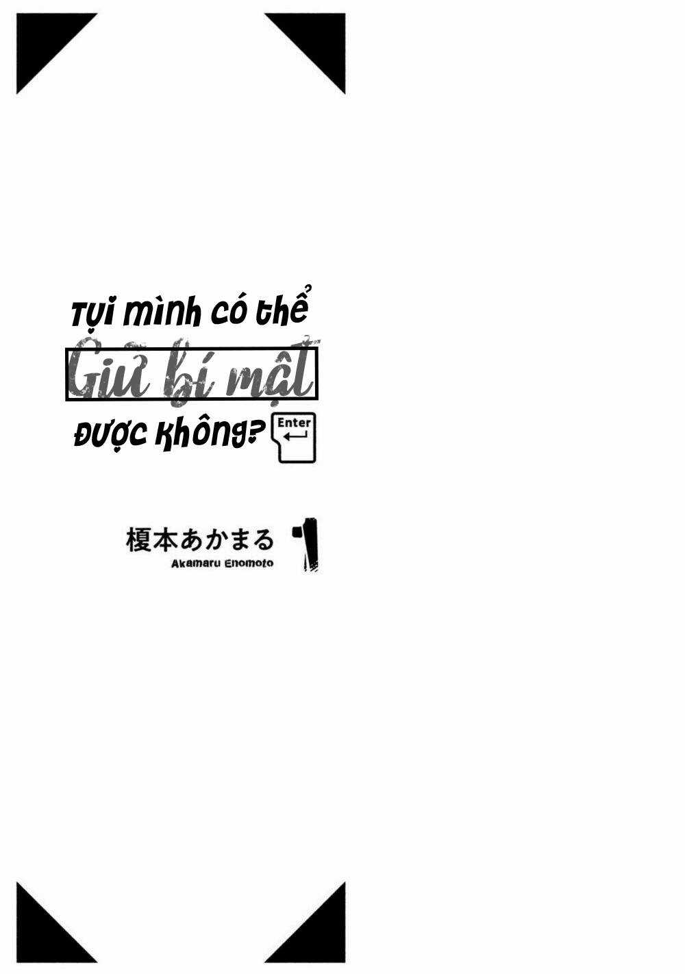 Tụi mình giữ bí mật được không? Chapter 1 trang 3