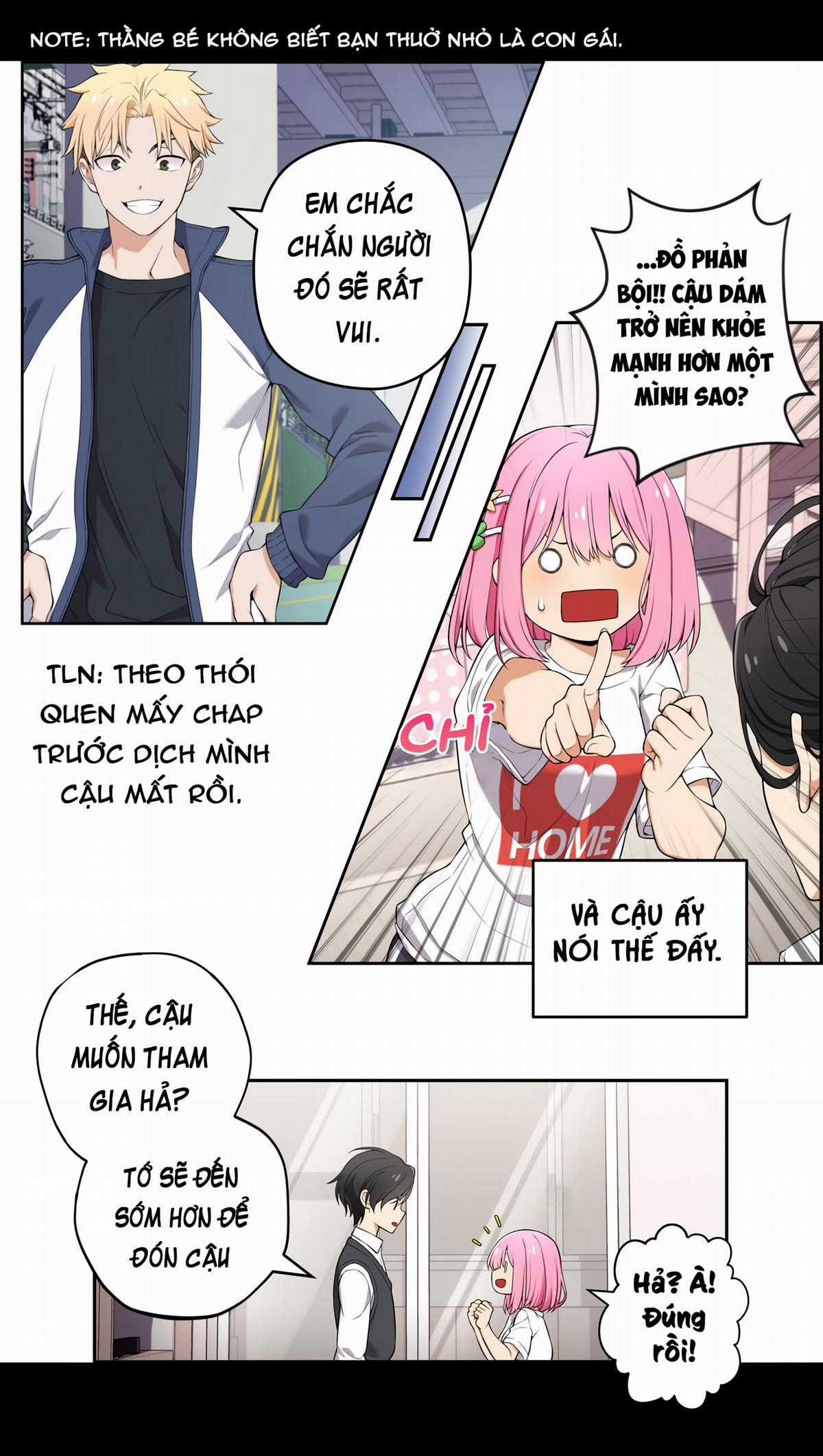 Tụi mình không có hẹn hò Chapter 55 trang 3