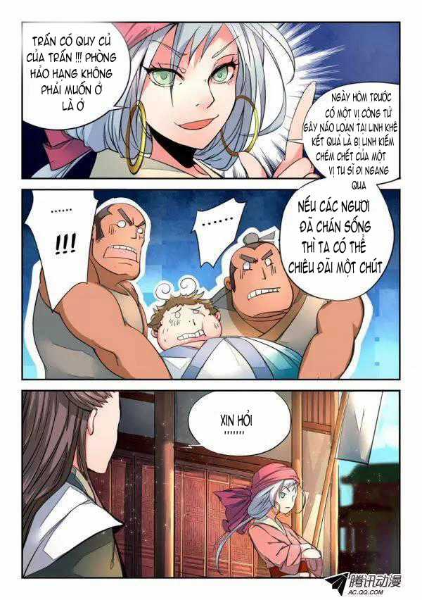 Tung Tiền Hữu Tọa Linh Kiếm Sơn Chapter 1 trang 5