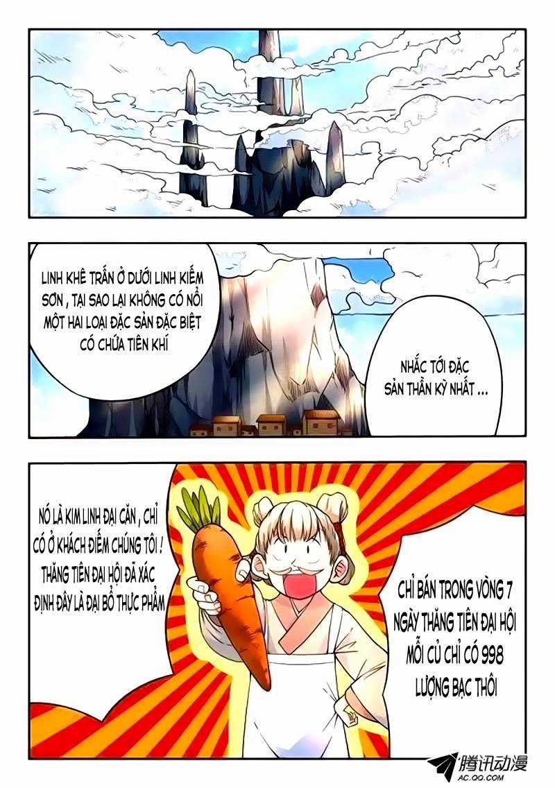 Tung Tiền Hữu Tọa Linh Kiếm Sơn Chapter 2 trang 8