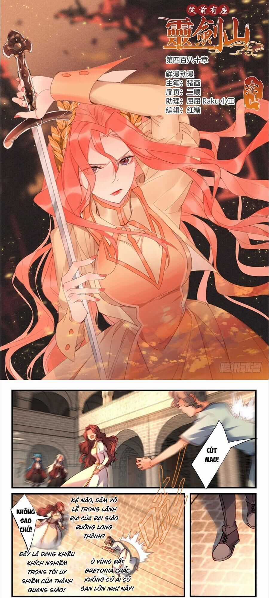 Tung Tiền Hữu Tọa Linh Kiếm Sơn Chapter 479 trang 2