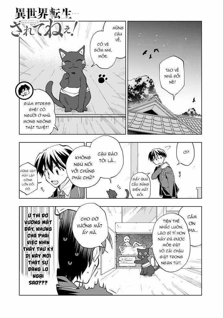 Tưởng Được Tái Sinh Vào Một Thế Giới Khác...nhưng Không Phải!! Chapter 3 trang 2