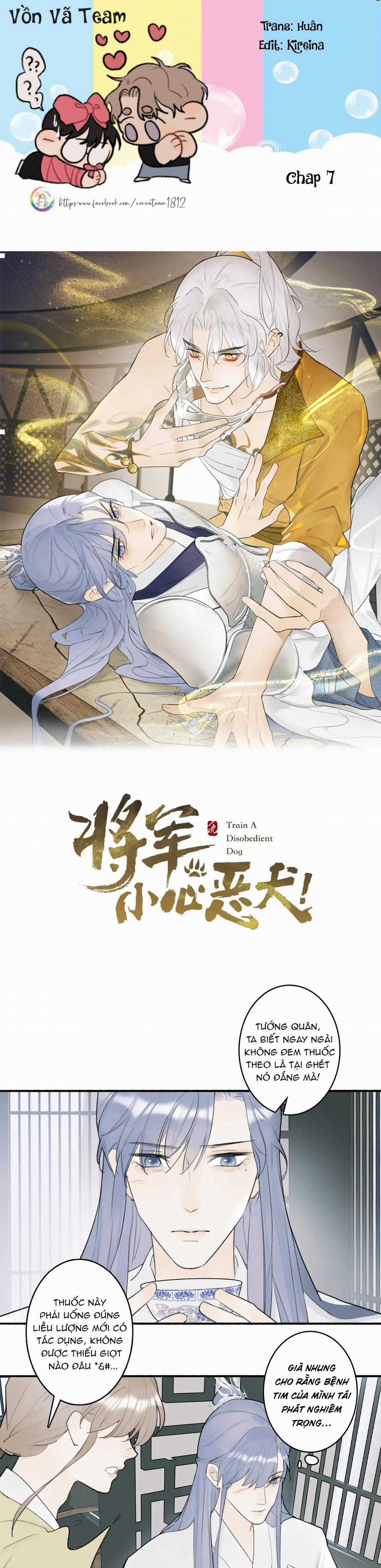 Tướng Quân! Coi Chừng Chó Dại! Chapter 7 trang 0