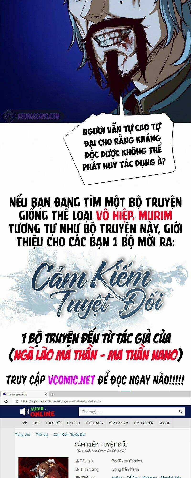 Túy Kiếm Dạ Hành Chapter 8 trang 48