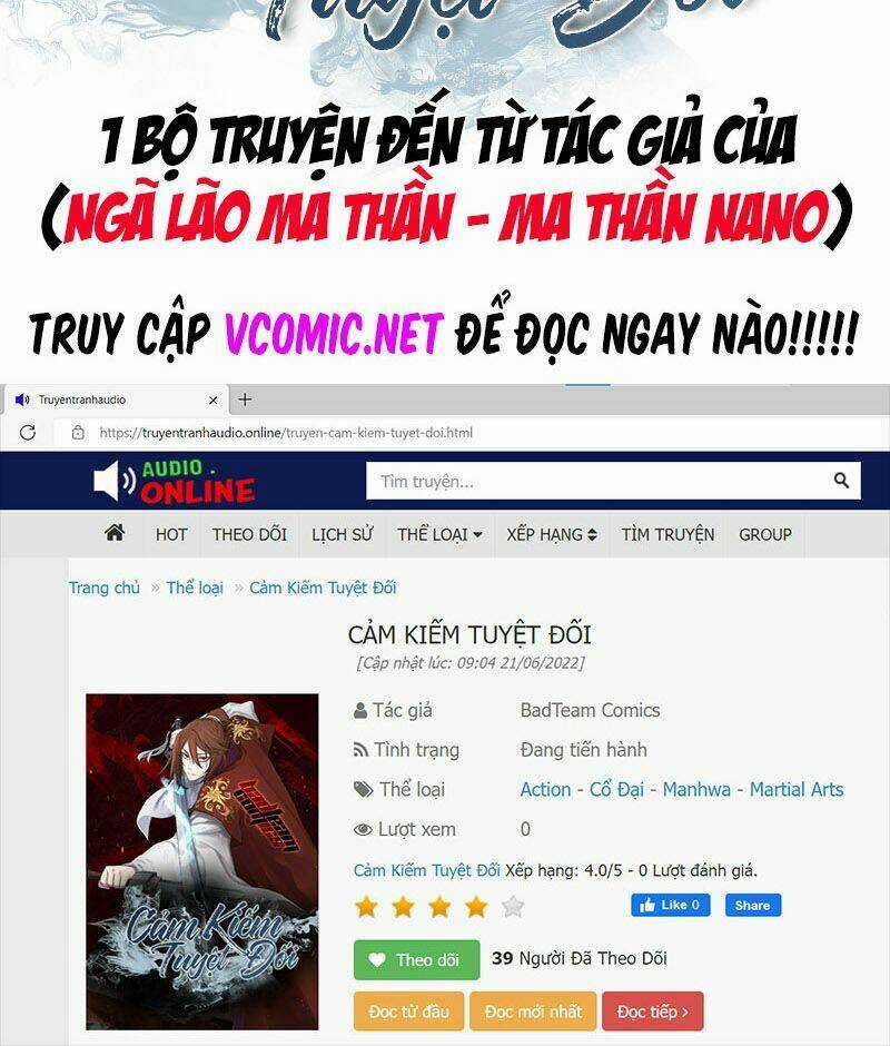 Túy Kiếm Dạ Hành Chapter 8 trang 81