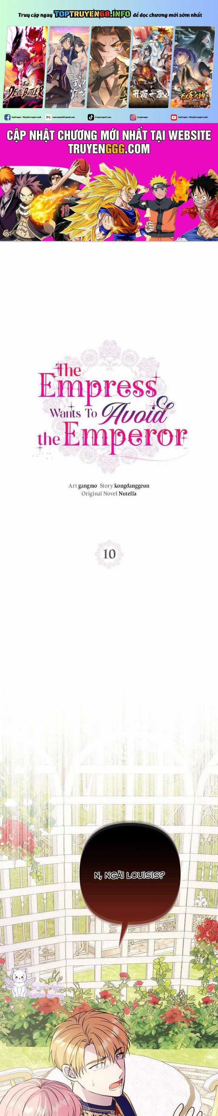 Tuy Là Hoàng Hậu, Nhưng Tôi Muốn Né Hoàng Đế Chapter 10 trang 0