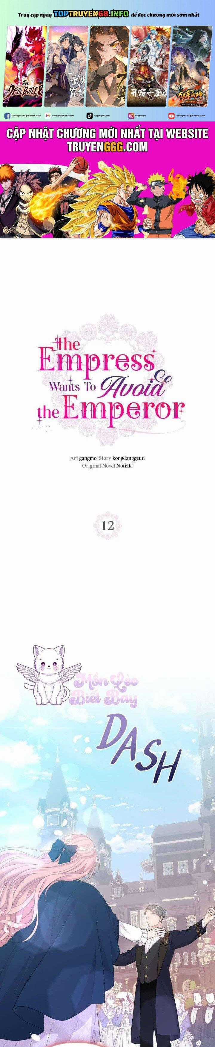 Tuy Là Hoàng Hậu, Nhưng Tôi Muốn Né Hoàng Đế Chapter 12 trang 0